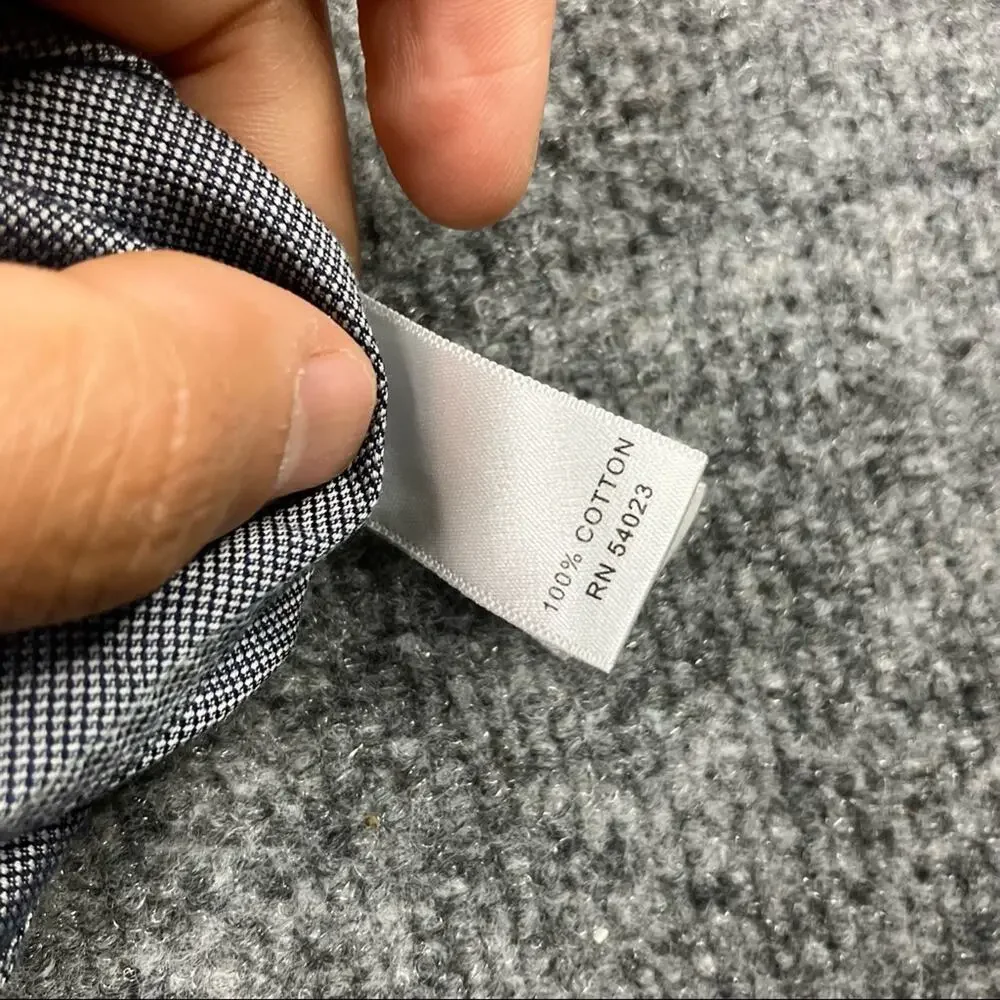 Banana Republic Non-Iron Tailored Slim Long‎ Sleeve 16.5 grey